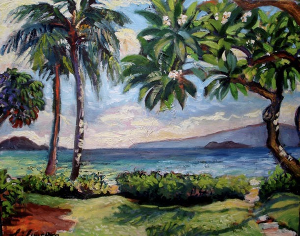 Maui beach art